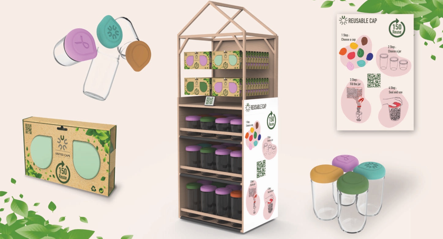 prototype united caps des étudiants du programme CPI