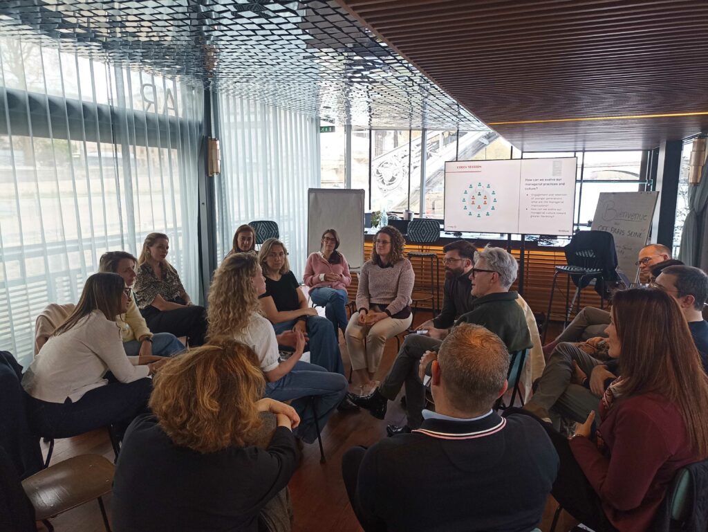 Atelier de transformation RH et futur du travail avec Schoolab et VINCI Energies