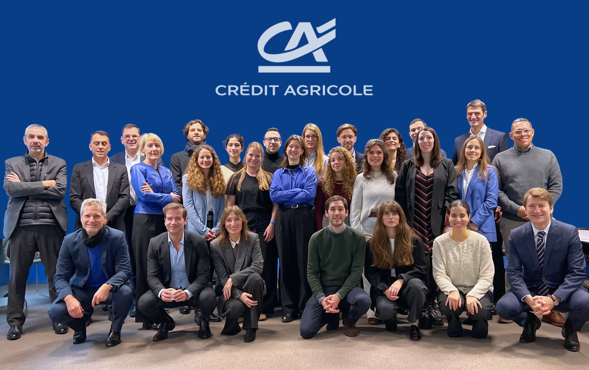 Talents du programme talents intrapreneuriat CAL&F réunis lors du Kick Off à Montrouge